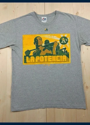 T-shirt Baseball MLB Oakland Athletics La Potencia A's Majestic Taille M - P1 *, brand: Majestic, condition: Very good, size: M, €10.00, €11.20 includes Buyer Protection