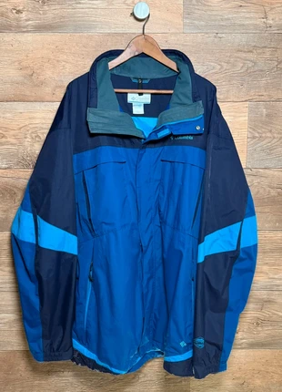 Veste Columbia Interchange Omni-Tech / 3XT Tall / Waterproof / Bleu / Homme #CP20, marque: Columbia, état: Très bon état, taille: XXXL, 55,00 €, 58,45 € Protection acheteurs (Pro) incluse