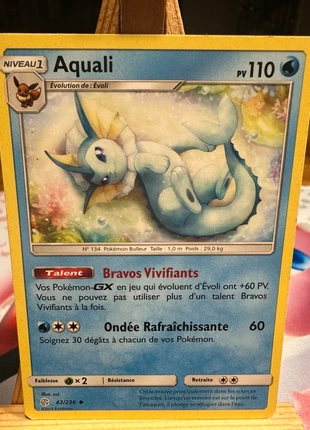 Aquali 42/236, marke: Pokémon, zustand: Sehr gut, 1,50 €, 2,28 € inklusive Vinted-Käuferschutz