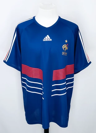France FFF 2010-11 Home Shirt Replica Maillot Football Adidas Vintage Coupe du Monde Maglia Camiseta, brand: adidas, condition: Very good, size: XL, €34.90, €37.35 includes Buyer Protection Pro