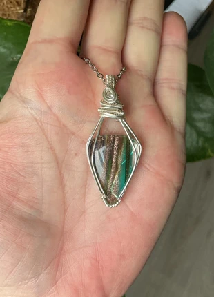 🌸 Obsidiaan ketting 🌸, staat: Heel goed, € 18,00, € 19,60 inclusief Kopersbescherming Pro