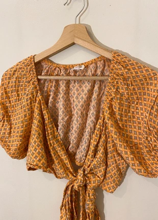 Top court cache-cœur, marque: Le Lis, état: Très bon état, taille: S / 36 / 8, 2,00 €, 2,80 € Protection acheteurs incluse