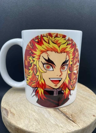 Mug Rengoku - Kimetsu no Yaiba / Demon Slayer, marca: Hoaana sublimation, estado: Muito bom, €8.00, €9.10 inclui Proteção do Comprador Pro