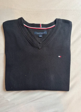 Sweat Bleu marine Tommy Hilfiger S col rond Très bon état, marque: Tommy Hilfiger, état: Très bon état, taille: S, 22,00 €, 23,80 € Protection acheteurs incluse