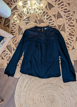 Blouse à dentelle, marque: Grain de Malice, état: Très bon état, taille: S / 36 / 8, 3,00 €, 3,85 € Protection acheteurs incluse