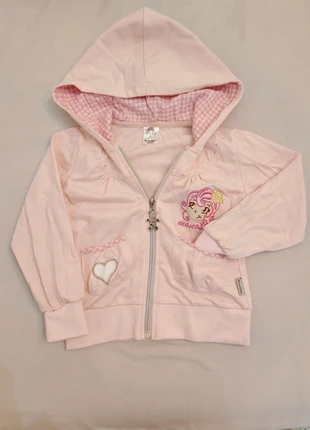 Felpa Rosa con cappuccio 30/36 mesi cotone 100%, merk: Mono Star, staat: Heel goed, maat: 24-36 maanden / 92 cm, € 8,00, € 9,10 inclusief Kopersbescherming