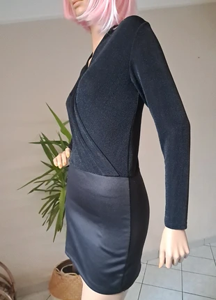 🖤abito elegante festa nero metallizzato donna S/36/40, brand: Festa, condizioni: Buone, taglia: S / IT 40 / EU 36, €4.50, €5.43 include la Protezione acquisti