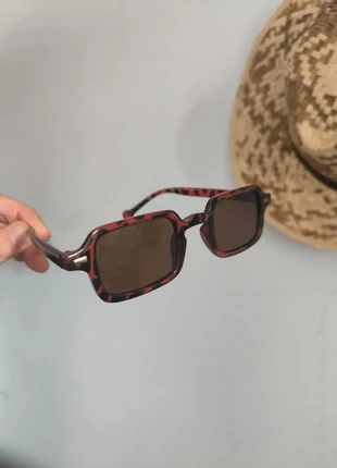 🐆New Leopard brown Square Sunglasses vintage y2k unisex occhiali quadrati y2k lunettes, marca: Vintage Dressing, estado: Muito bom, €13.80, €15.19 inclui Proteção do Comprador
