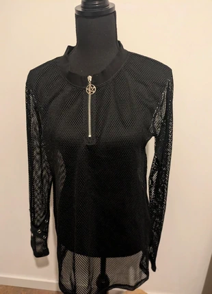 Mesh shirt, staat: Nieuw zonder prijskaartje, maat: L / 40 / 12, € 8,00, € 9,10 inclusief Kopersbescherming