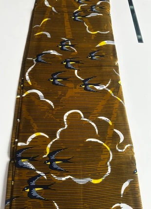 Tissu wax 100% coton - imprimé hirondelle, brand: Wax, condition: New without tags, €5.50, €6.48 includes Buyer Protection Pro