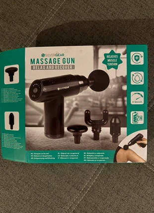 Massagepistole, brand: silvergear, condizioni: Ottime, €8.00, €9.10 include la Protezione acquisti