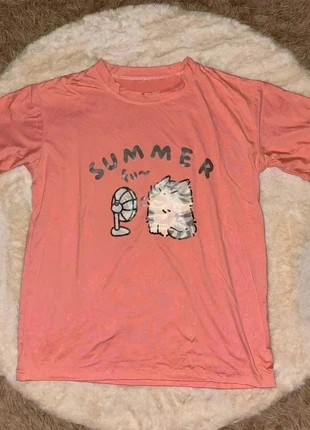 T-shirt cute kawai mignon de chat 🐱, marque: y2k, état: Neuf sans étiquette, taille: M / 38 / 10, 4,00 €, 4,90 € Protection acheteurs incluse