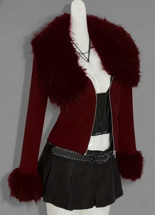 Pull zippé à capuche style y2k/grunge/vintage pour femmes, marke: Boleriz, zustand: Sehr gut, größe: M / 38 / 10, 49,90 €, 53,10 € inklusive Vinted-Käuferschutz