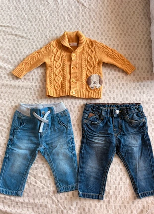 Set bambino 3/6 mesi jeans e maglione, marque: Prénatal, état: Très bon état, taille: 3-6 mois / 62 cm, 5,00 €, 5,95 € Protection acheteurs incluse