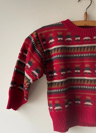 Kersttrui wintertrui vintage 3y. Bordeaux 92 98, marque: Vintage, état: Bon état, taille: 3 ans / 98 cm, 12,00 €, 13,30 € Protection acheteurs incluse