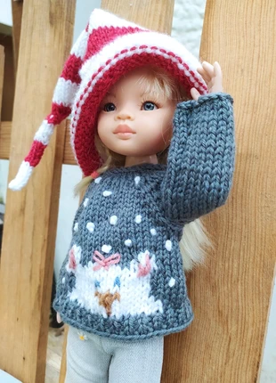 Pull gris petite ourse sous la neige, marke: Paola Reina, zustand: Sehr gut, größe: Einheitsgröße, 13,00 €, 14,35 € beinhaltet Vinted-Käuferschutz Pro