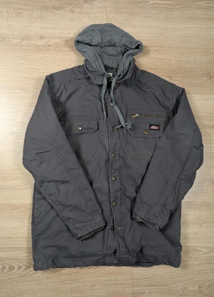 Veste longue Dickies duck canvas hooded parka taille M vintage grise, merk: Dickies, staat: Heel goed, maat: M, € 24,90, € 26,85 inclusief Kopersbescherming Pro