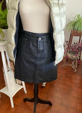 Jupe cire noir, brand: Onado, condition: Very good, size: M / 38 / 10, €3.00, €3.85 includes Buyer Protection
