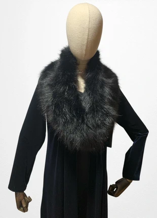 Cuello pelo sintético de color negro, marque: LY cuello pelo sintético negro, état: Très bon état, 10,00 €, 11,20 € Protection acheteurs incluse