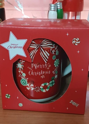 Taza mug Merry christmas, marque: Merry Christmas, état: Neuf avec étiquette, 5,00 €, 5,95 € Protection acheteurs incluse