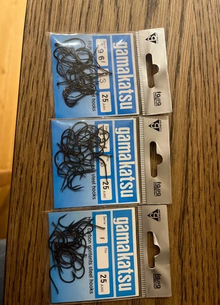 3 pacchi di ami, estado: Novo, €6.00, €7.00 inclui Proteção do Comprador