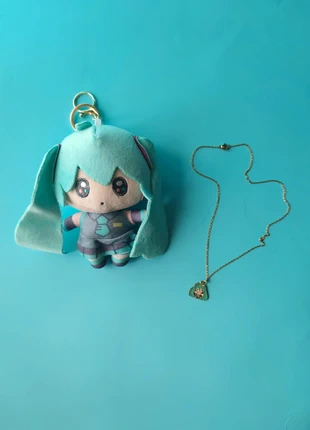Hatsune Miku peluche portachiavi e collana, marque: Japan Style, état: Neuf sans étiquette, taille: Taille unique, 6,00 €, 7,00 € Protection acheteurs incluse