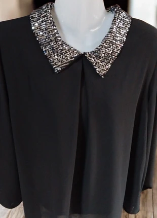 Haut col à sequins, marke: Boutique indépendante, zustand: Neu, mit Etikett, größe: M / 38 / 10, 24,90 €, 26,85 € inklusive Vinted-Käuferschutz