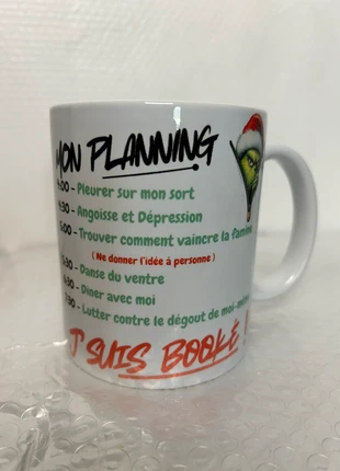 L’agenda de Grinchmas, merk: Mug, staat: Nieuw met prijskaartje, € 6,00, € 7,00 inclusief Kopersbescherming