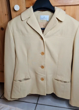 Veste tailleur beige femme – taille 1 – petit prix, marque: Camaïeu, état: Satisfaisant, taille: S / 36 / 8, 1,50 €, 2,28 € Protection acheteurs incluse