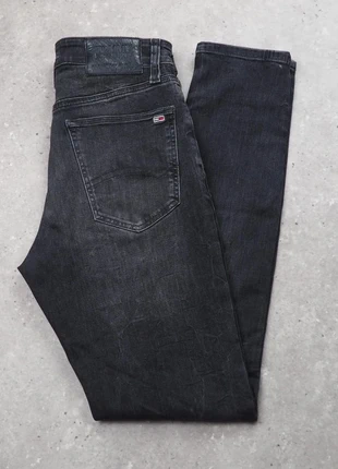 Jeans homme Tommy Jeans Simon skinny noir logo brodé - Taille 28x32, brand: Tommy Jeans, condition: Very good, size: W28, €20.00, €21.70 includes Buyer Protection Pro
