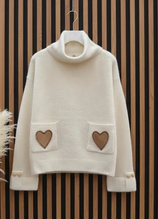 Pull femme col roulé très élégant, brand: lovena paris, condition: New with tags, size: One size, €34.00, €36.40 includes Buyer Protection Pro