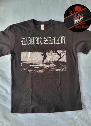 T Shirt de groupe de black metal atmosphérique Norvégien: Burzum - Noir (Taille: L/XL), marke: Metal, zustand: Sehr gut, größe: XL, 23,00 €, 24,85 € inklusive Vinted-Käuferschutz