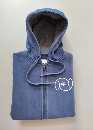 Sweat à capuche full zip Lacoste sport bleu marine taille XS, marca: Lacoste, estado: Muito bom, tamanho: XS, €30.00, €32.20 inclui Proteção do Comprador