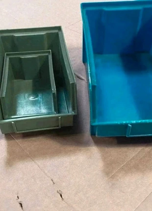 Boites rangement atelier logistique outils outillages superposables emboîtable professionnel, marque: Atelier, état: Bon état, 3,00 €, 3,85 € Protection acheteurs incluse