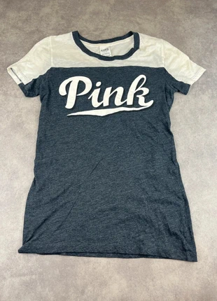 T-Shirt Pink Femme Gris Blanc Victoria Secret Taille S, brand: Victoria's Secret, condition: Very good, size: S / 36 / 8, €5.00, €5.95 includes Buyer Protection Pro