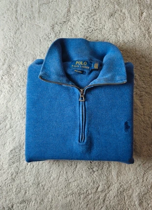 Pull half zip Ralph Lauren | bleu marine |
100
coton %| style maille | Taille S homme, marque: Ralph Lauren, état: Très bon état, taille: S, 55,00 €, 58,45 € Protection acheteurs incluse