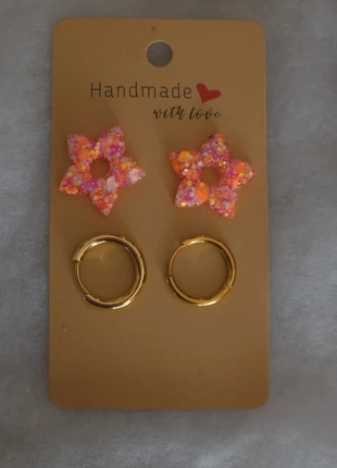 Boucles d'oreilles, marke: Fait Main, zustand: Neu, mit Etikett, 6,00 €, 7,00 € beinhaltet Vinted-Käuferschutz Pro