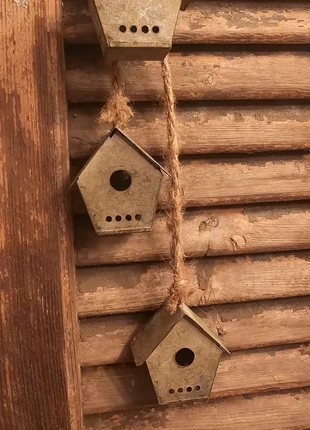Decoratieve Vogelhuisjes aan een touw, merk: Summerfield, staat: Als nieuw, € 5,50, € 6,48 inclusief Kopersbescherming