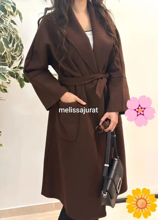 Manteau long laine marron fabriqué en France, brand: Boutique indépendante, condizioni: Ottime, taglia: M / IT 42 / EU 38, €25.00, €26.95 include la Protezione acquisti