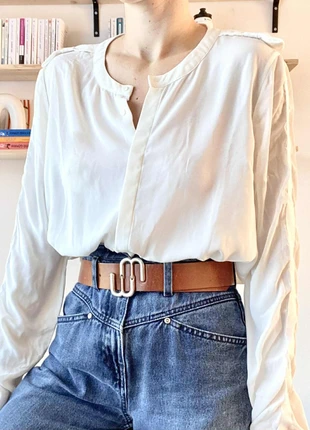 Chemise Zapa en taille 1 - Très bon état, marke: ZAPA, zustand: Sehr gut, größe: S / 36 / 8, 12,80 €, 14,14 € beinhaltet Vinted-Käuferschutz Pro