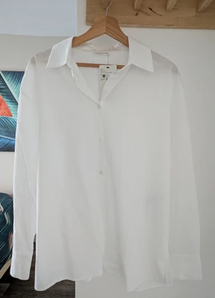 Chemise blanche coton neuve t.36, brand: Cache Cache, condition: New with tags, size: S / 36 / 8, €20.00, €21.70 includes Buyer Protection