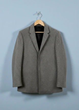 COS – Premium & Elegant Grey 80% Wool Men’s Coat – 48 🌟💎, marque: COS, état: Très bon état, taille: M, 56,49 €, 60,01 € Protection acheteurs incluse