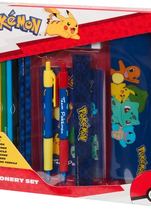 Papeterie pokemon / set pokemon, brand: Pokémon, condizioni: Nuovo con cartellino, taglia: Prematuri, fino a 44 cm, €9.99, €11.19 include la Protezione acquisti Pro