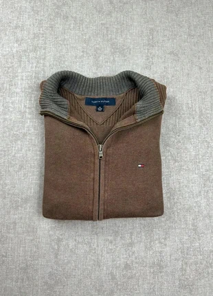 Pull tommy Hilfiger a zip marron taille XS, marca: Tommy Hilfiger, estado: Muito bom, tamanho: XS, €18.00, €19.60 inclui Proteção do Comprador Pro