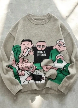 Pull American Vintage Old School USA 90s, merk: Vintage Dressing, staat: Heel goed, maat: L, € 64,99, € 68,94 inclusief Kopersbescherming