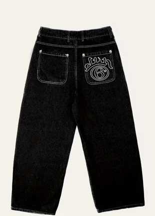 Jean baggy aesthetic noir streetwear, marke: Aesthetic, zustand: Neu, größe: S, 35,00 €, 37,45 € inklusive Vinted-Käuferschutz