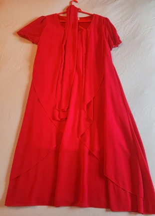 Robe fluide cocktail, marke: Inconnu, zustand: Sehr gut, größe: XXXL / 46 / 18, 12,00 €, 13,30 € inklusive Vinted-Käuferschutz