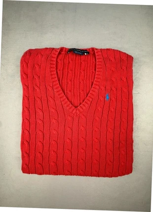 ralph lauren sport pull torsadé col v rose rouge femme coton pima taille XS “692”, marque: Ralph Lauren, état: Très bon état, taille: XS / 34 / 6, 27,00 €, 29,05 € Protection acheteurs (Pro) incluse