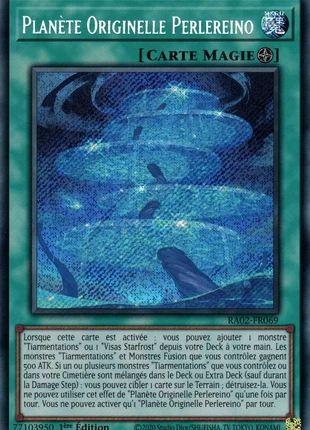 Yu-Gi-Oh! : Planète Originelle Perlereino I RA02-FR069 I Secret Rare, brand: Yu-Gi-Oh!, condition: Very good, €1.00, €1.75 includes Buyer Protection Pro