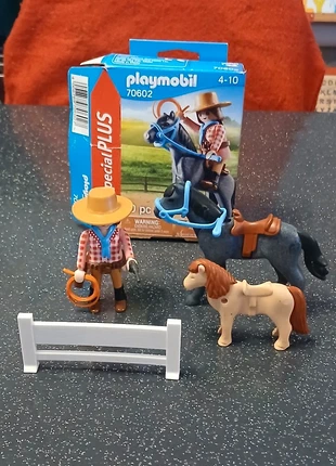 Playmobil Cavalière et Cheval, marque: Playmobil, état: Très bon état, taille: 4 ans / 104 cm, 4,50 €, 5,43 € Protection acheteurs incluse
